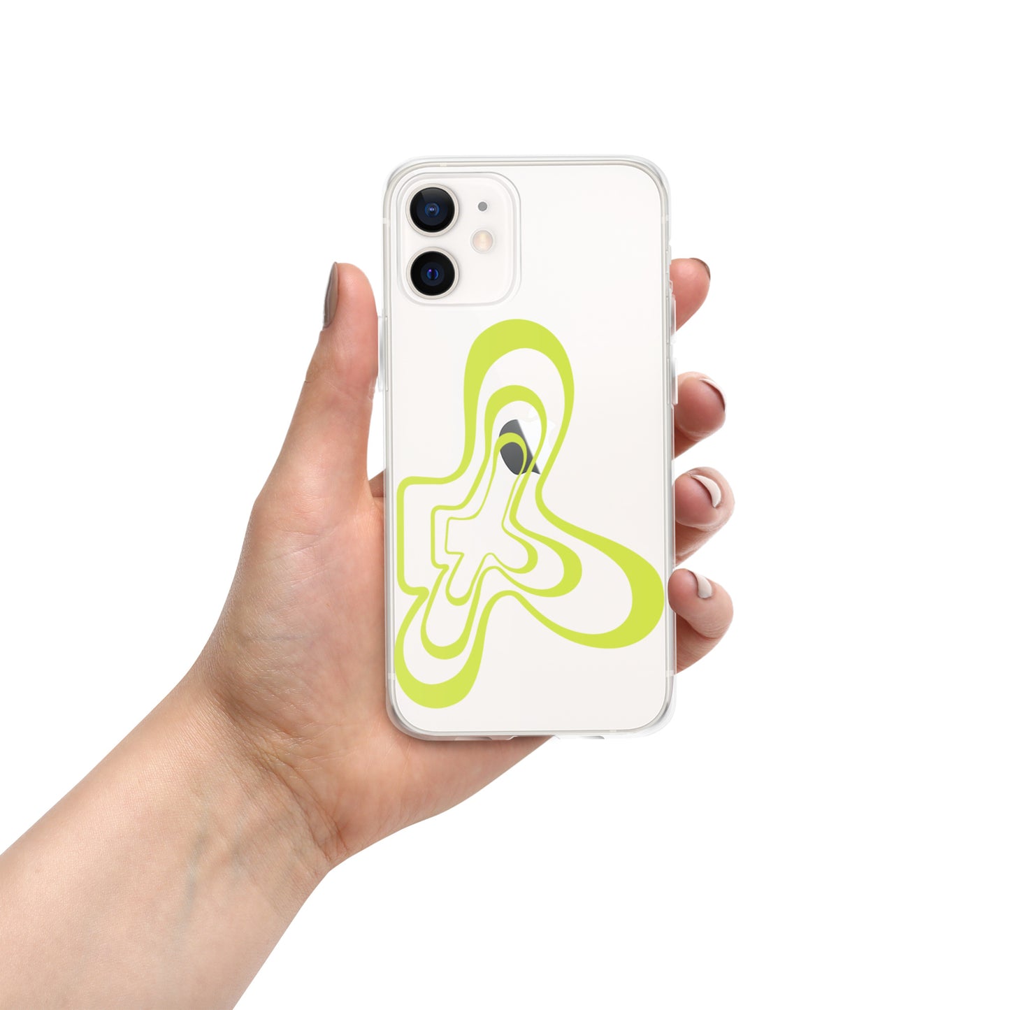 Groovy Flower Clear Case for iPhone®