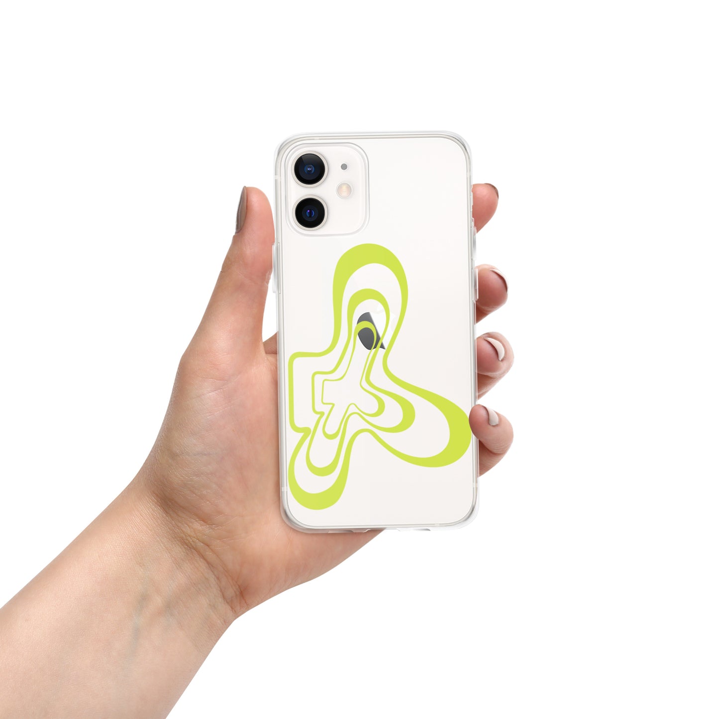 Groovy Flower Clear Case for iPhone®