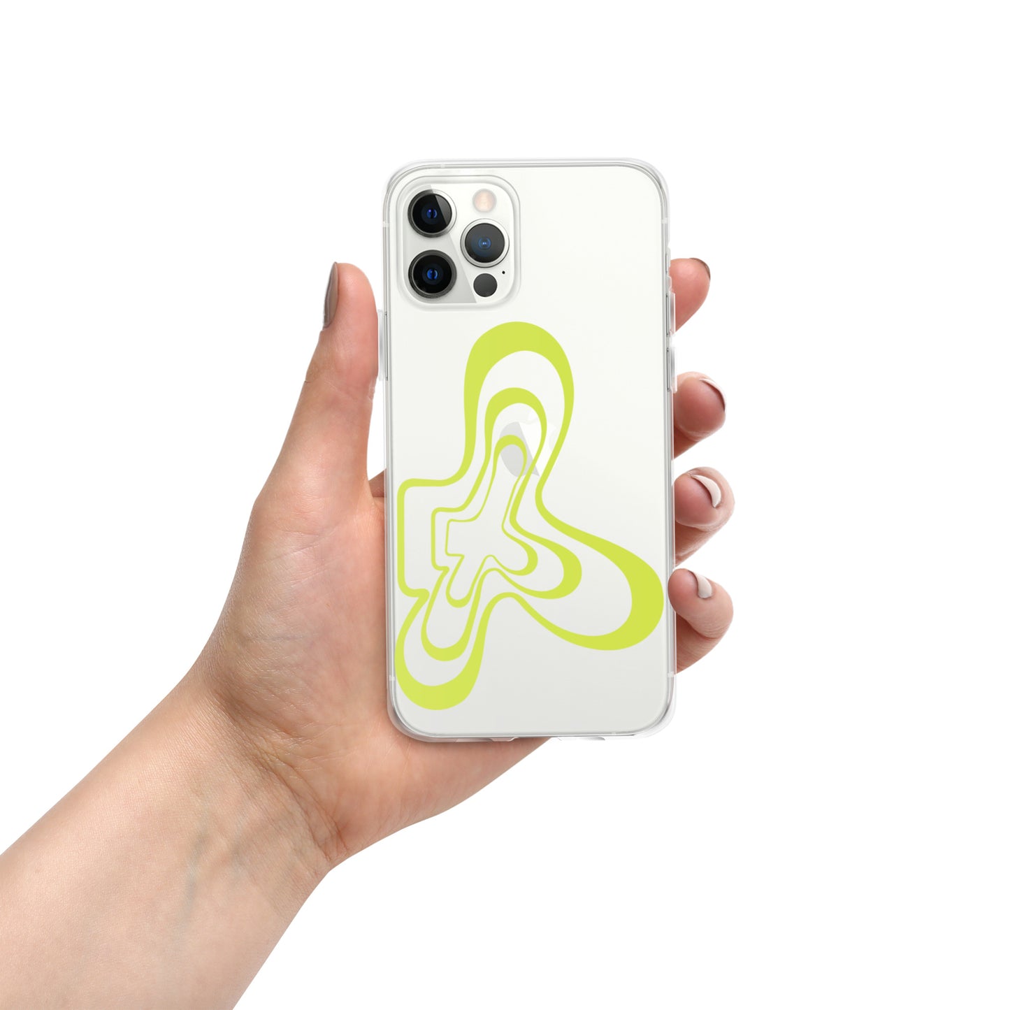 Groovy Flower Clear Case for iPhone®