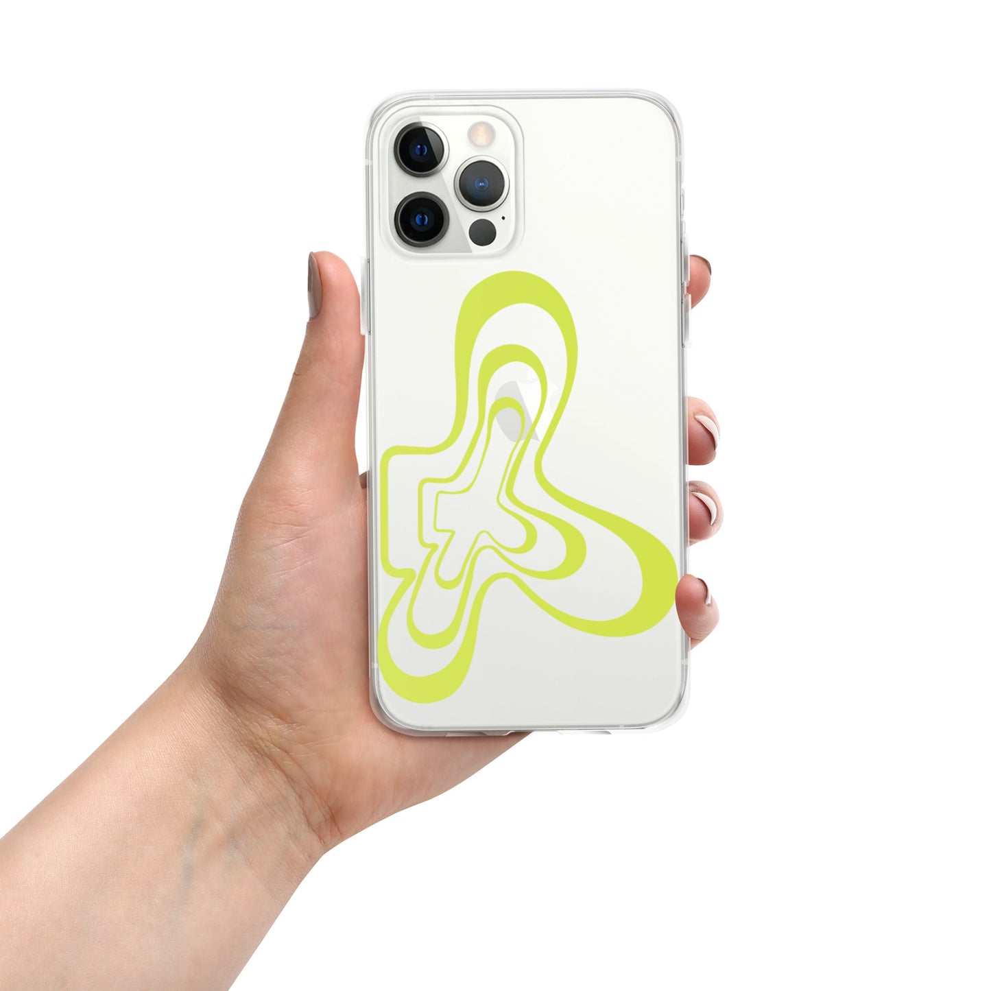 Groovy Flower Clear Case for iPhone®