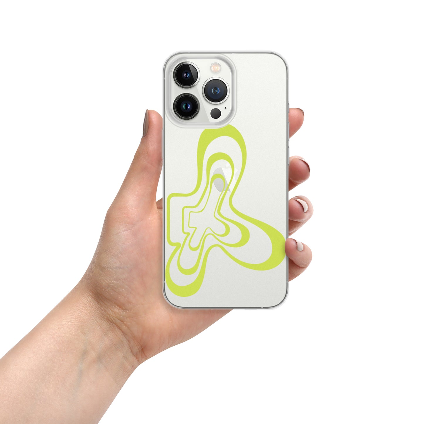 Groovy Flower Clear Case for iPhone®