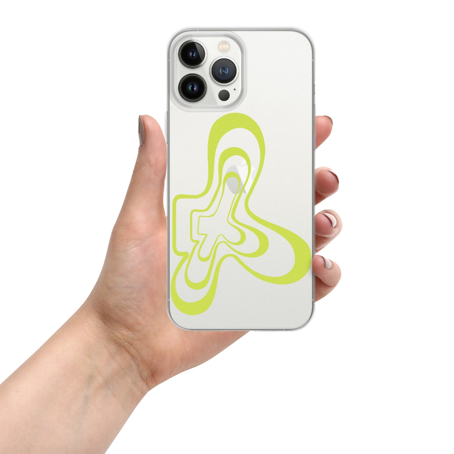 Groovy Flower Clear Case for iPhone®