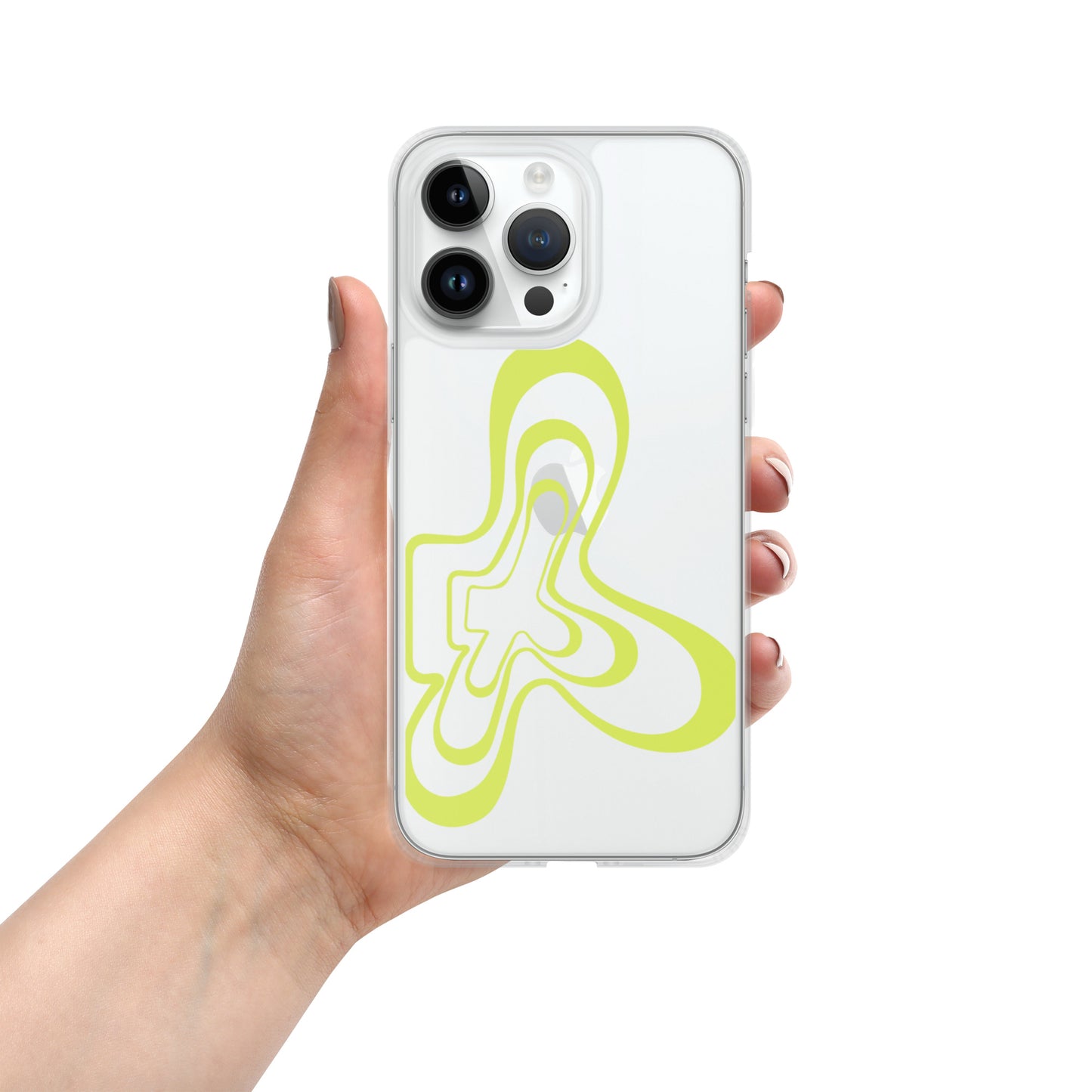 Groovy Flower Clear Case for iPhone®
