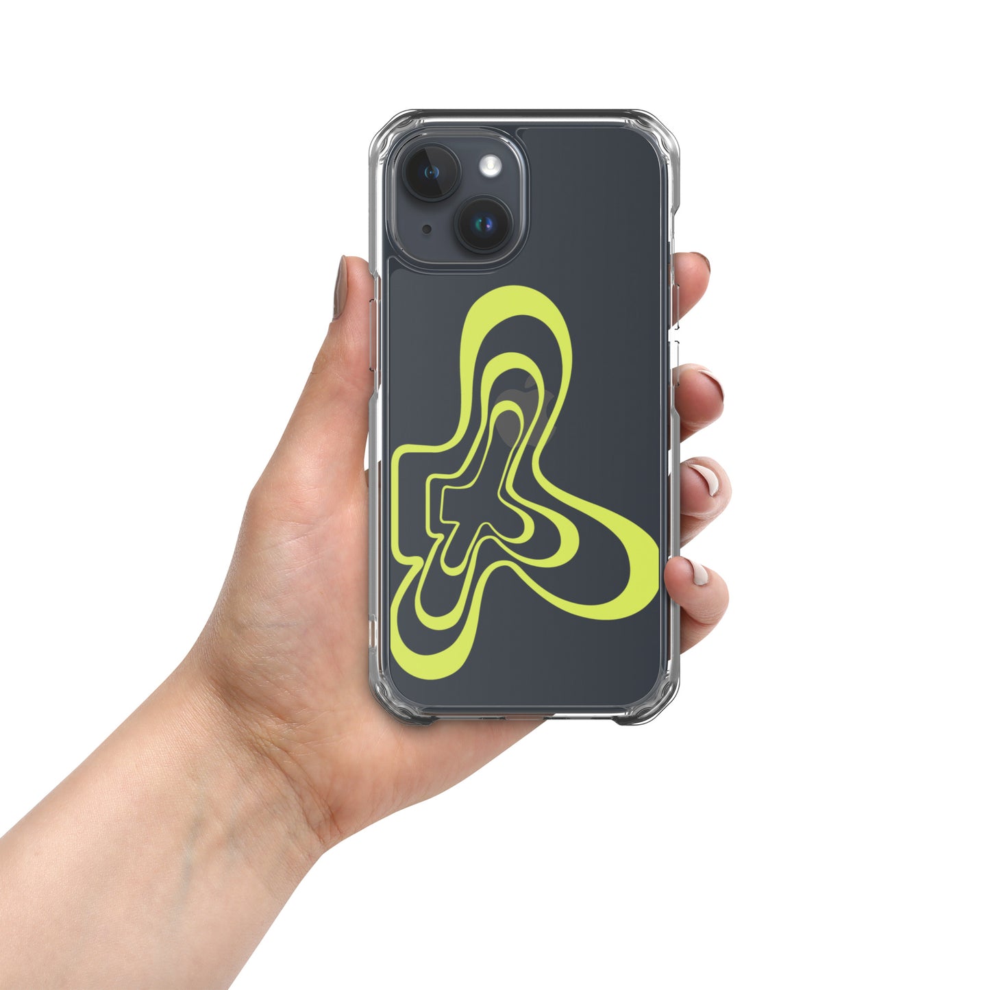 Groovy Flower Clear Case for iPhone®