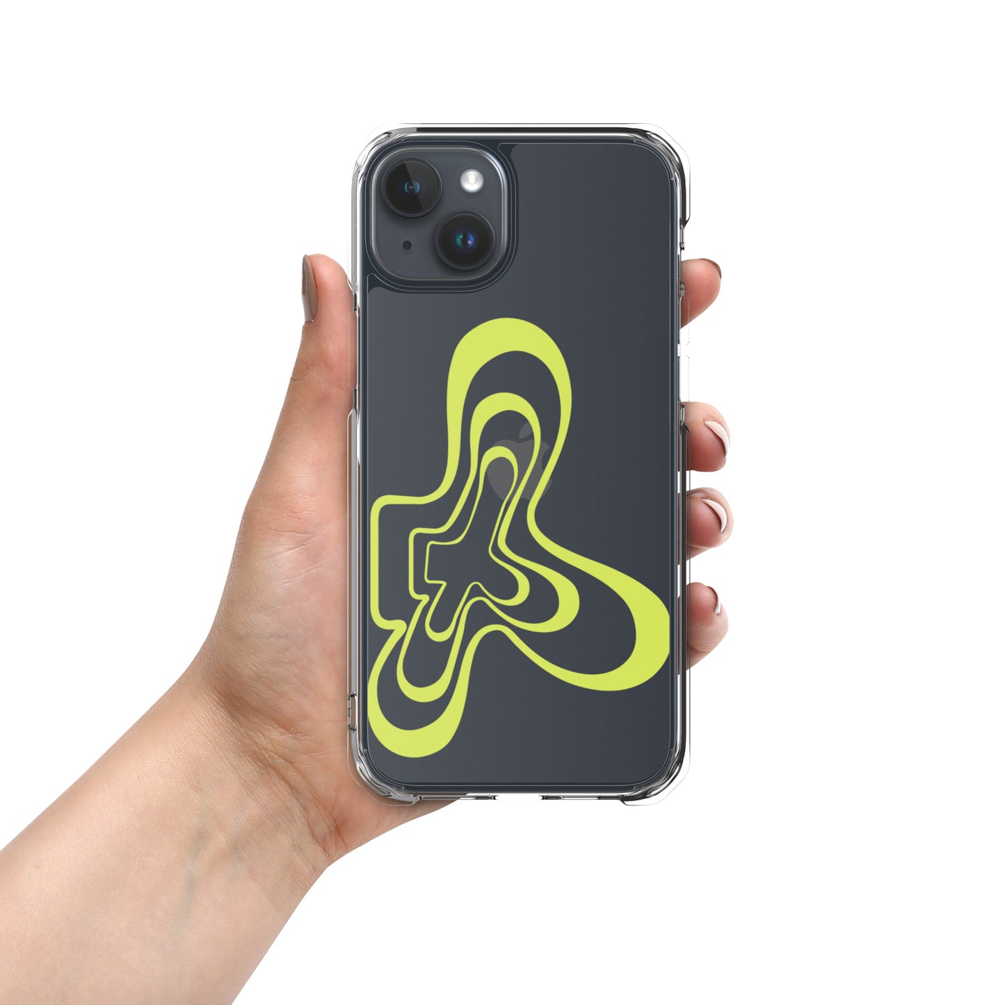 Groovy Flower Clear Case for iPhone®