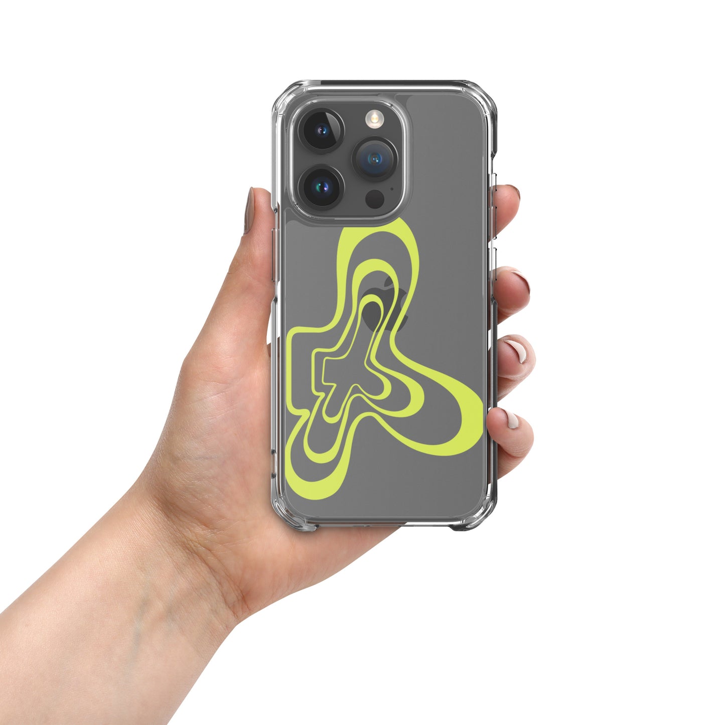 Groovy Flower Clear Case for iPhone®