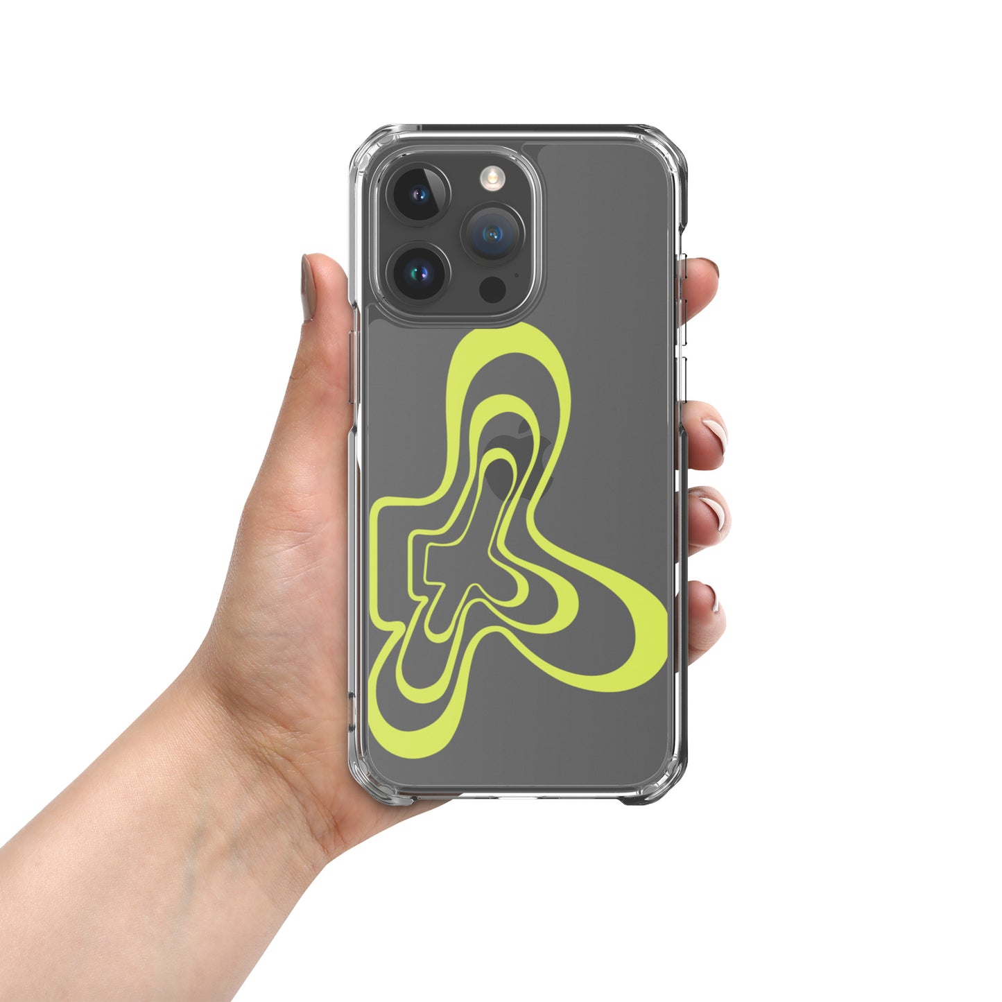 Groovy Flower Clear Case for iPhone®