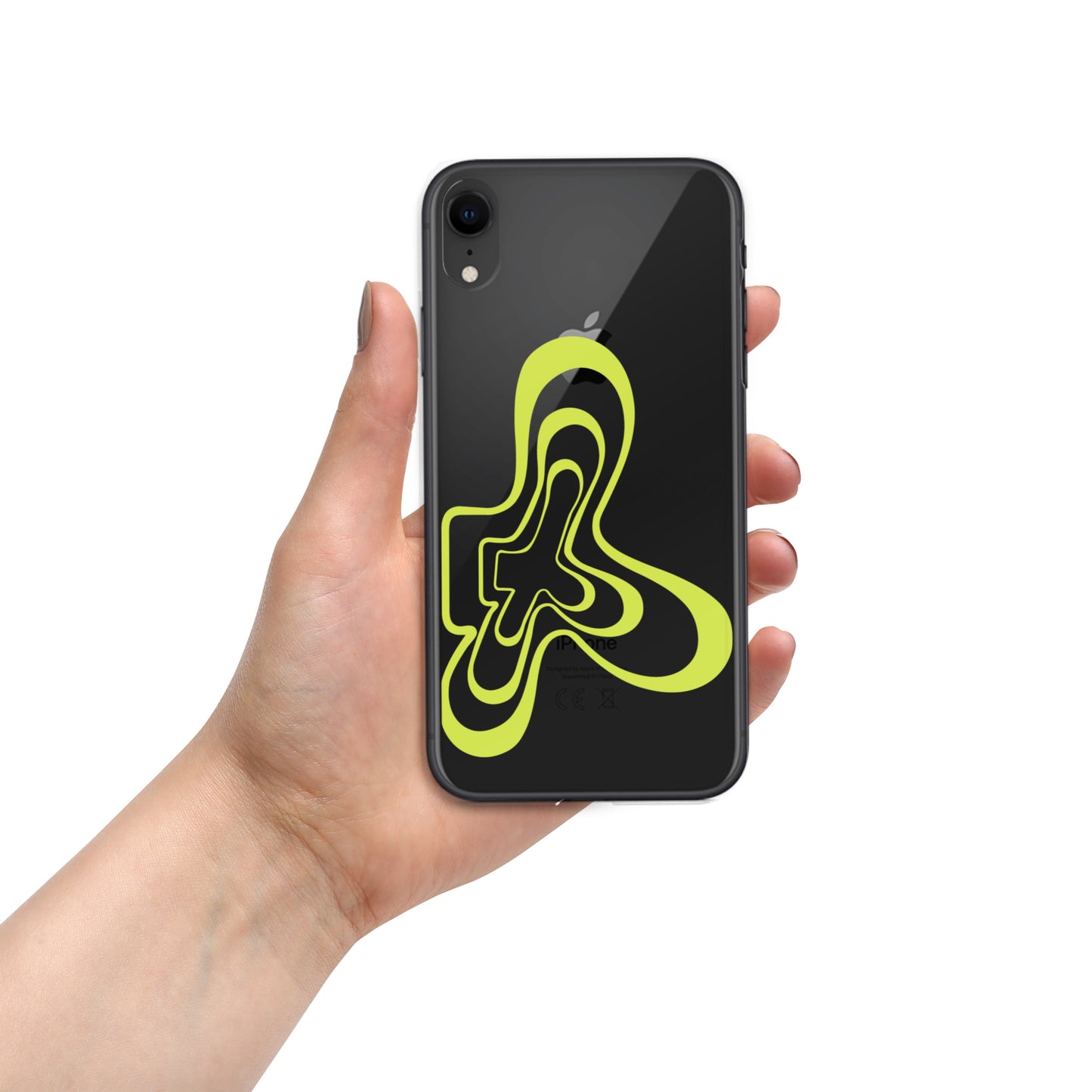 Groovy Flower Clear Case for iPhone®