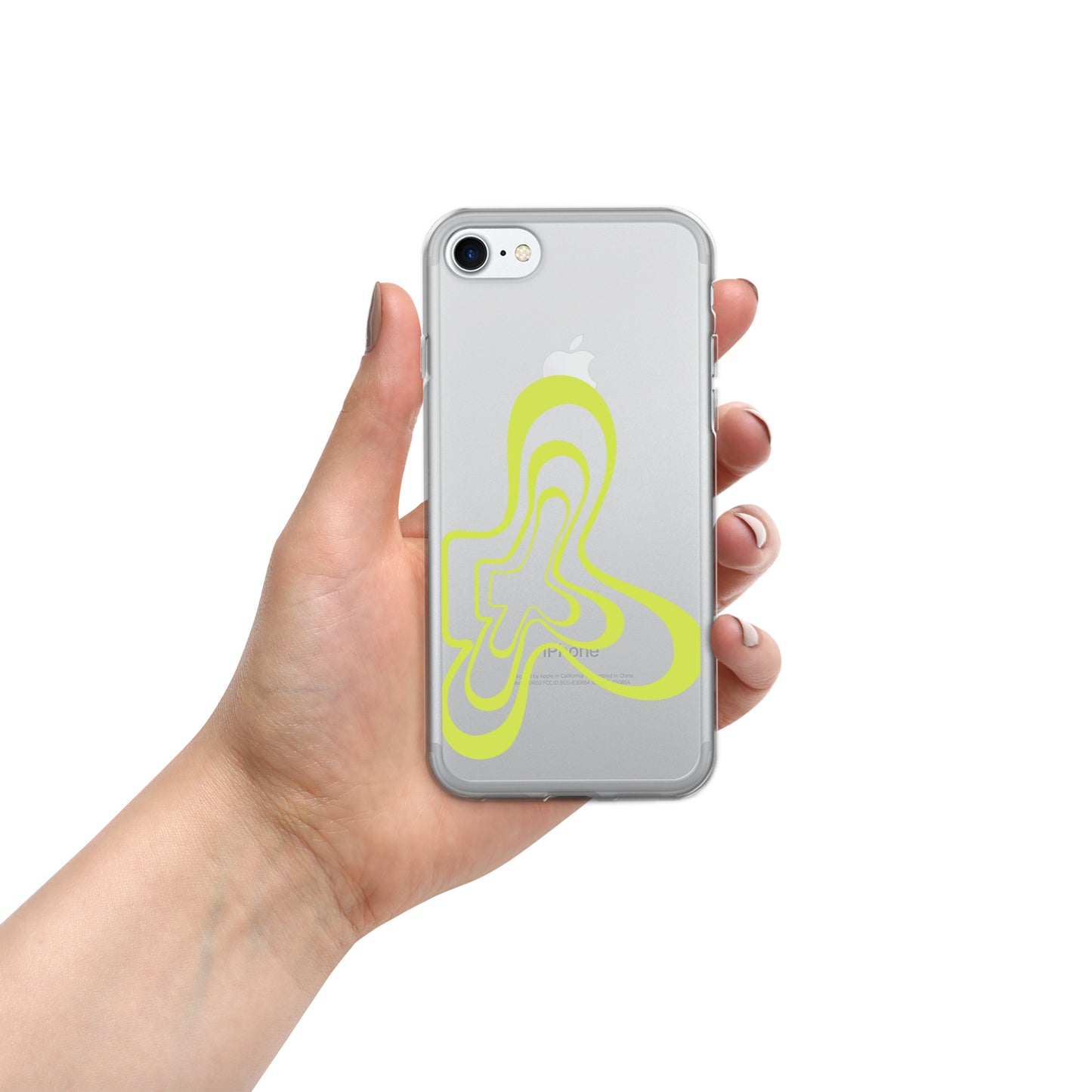 Groovy Flower Clear Case for iPhone®